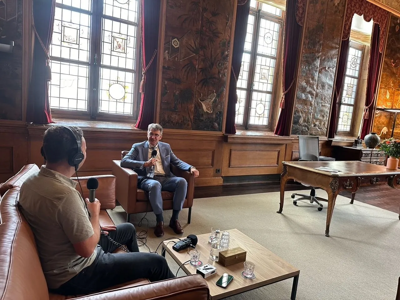 Podcast De Börgemeister live bij te wonen