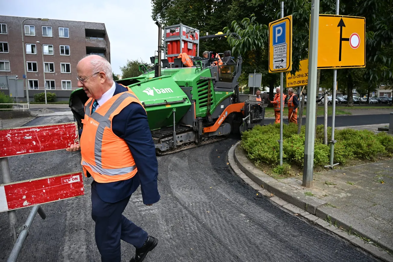Duurzaam asfalteren begint in Heer