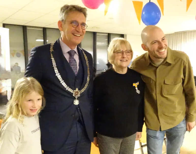 Koninklijke onderscheiding voor Jane Kappers