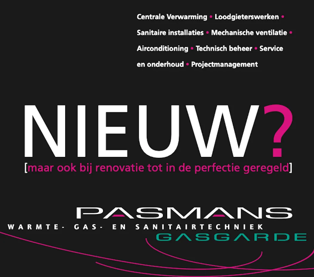 Pasmans/Gasgarde zoekt Medewerker Bedrijfsburo