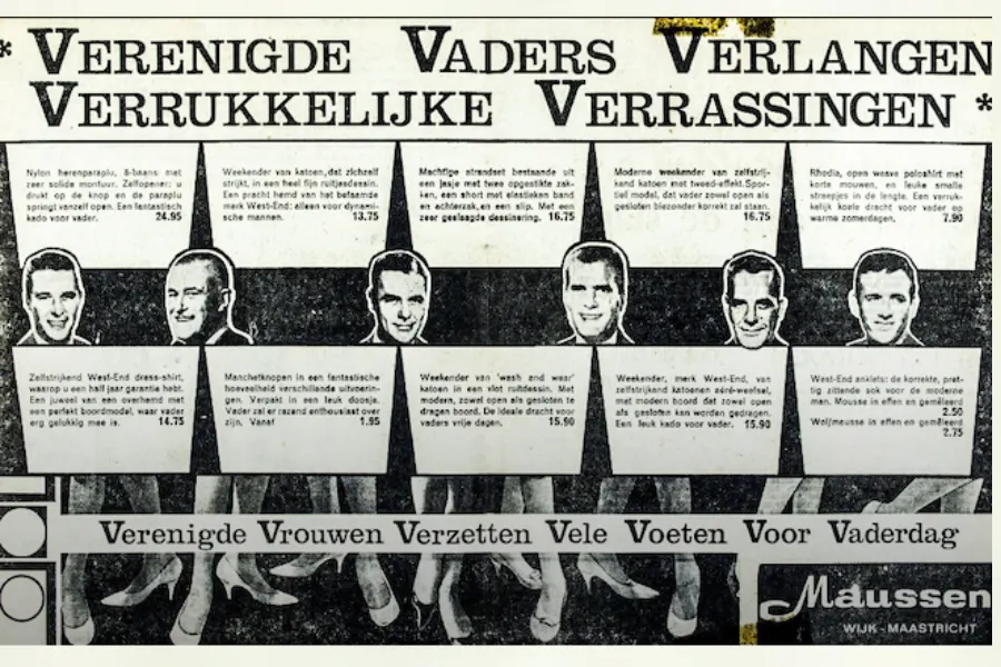 Vaderdag 60 jaar geleden