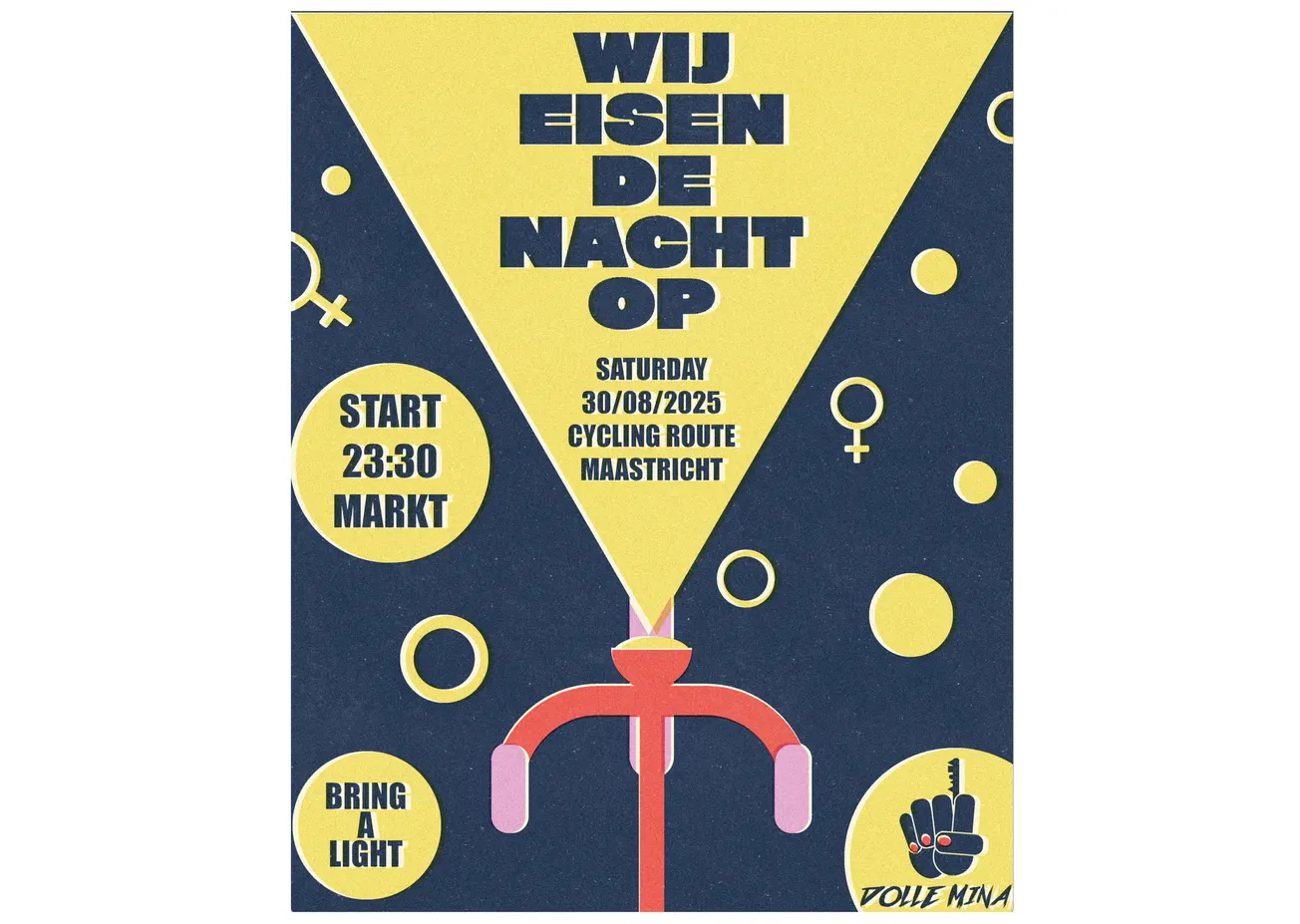 Dolle Mina's eisen de nacht op in Maastricht