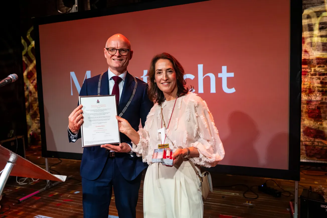Teken van Verdienste voor Leontien Mees