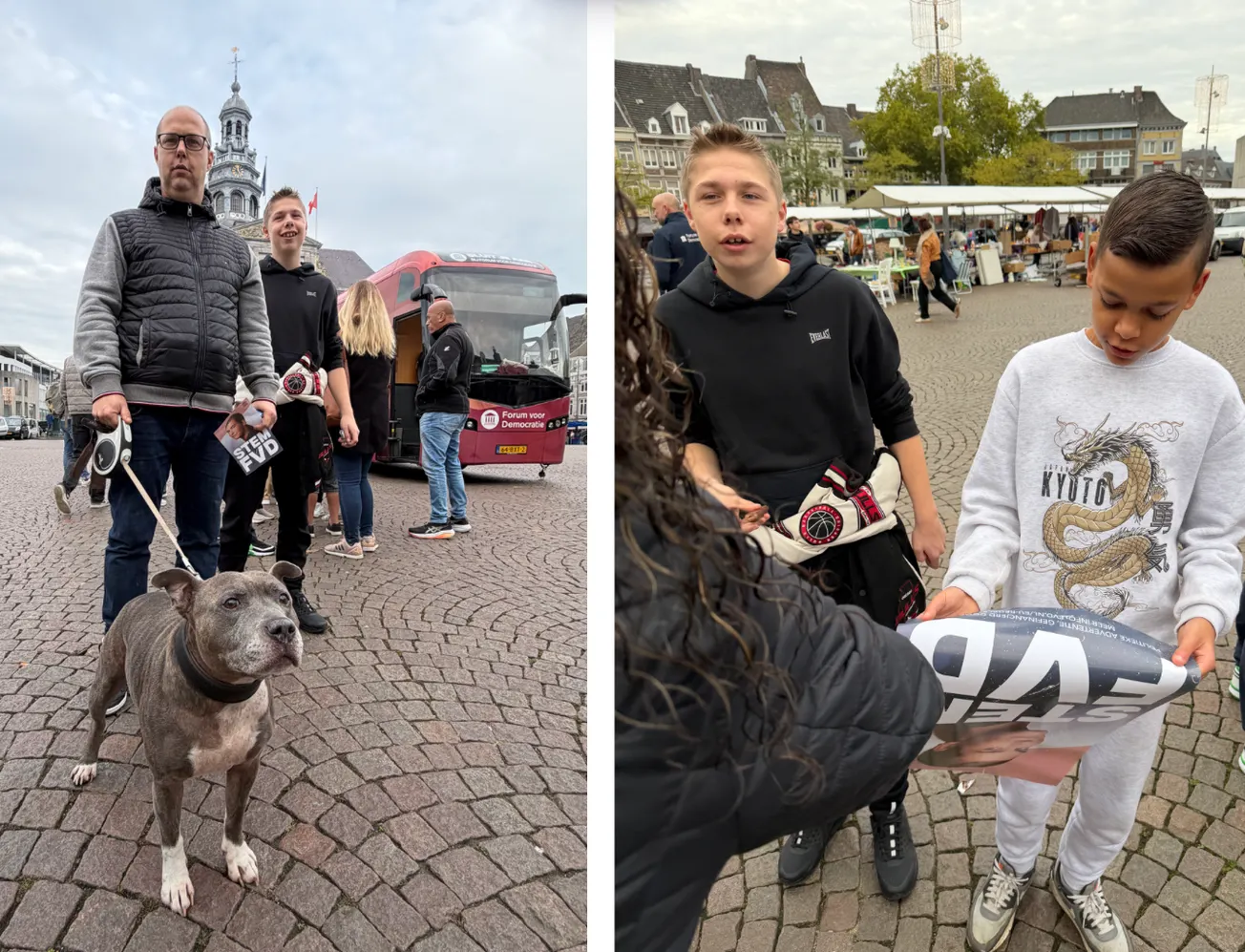 FVD on tour in Maastricht