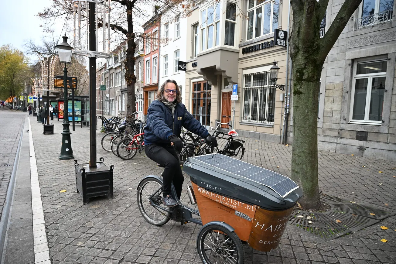 De fietsende kapper: ‘Ik zie mezelf niet als activist’