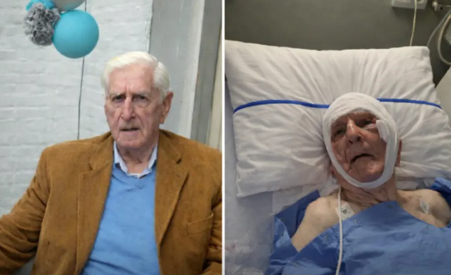 Theo (93) toegetakeld in woning voor paar honderd euro