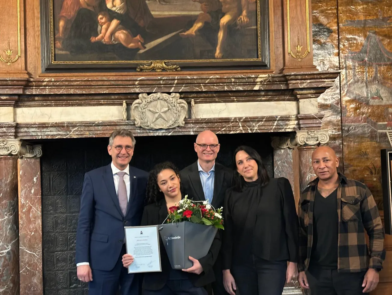 Wereldkampioen streetdance Jaira Joy gehuldigd