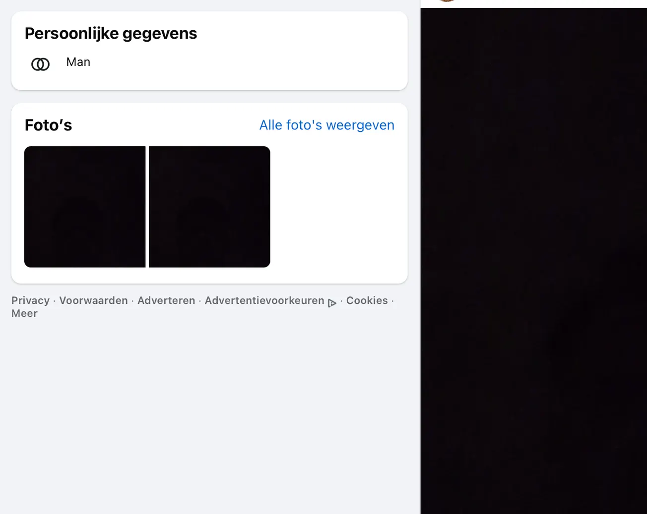 Verklikker "notoire houtstokers" op zwart, zijn kaart ook