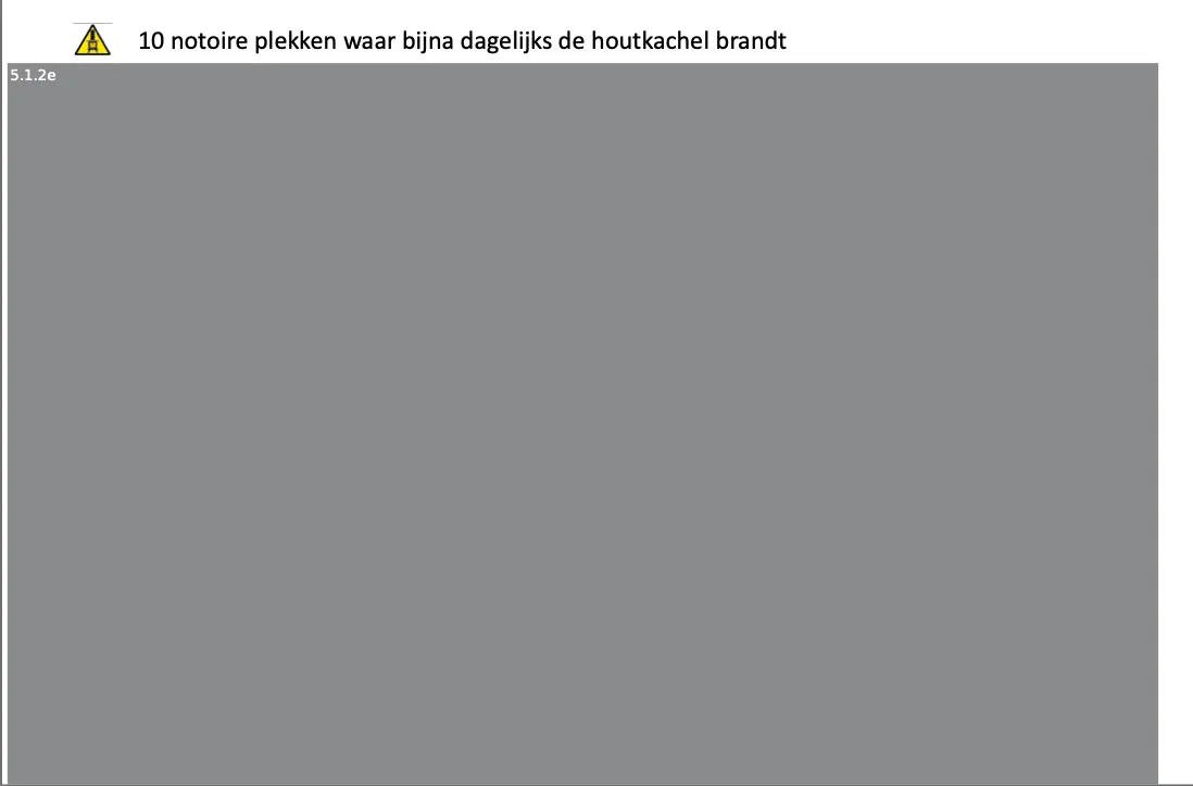 Burger brengt adres "notoire" houtstokers Campagne in kaart