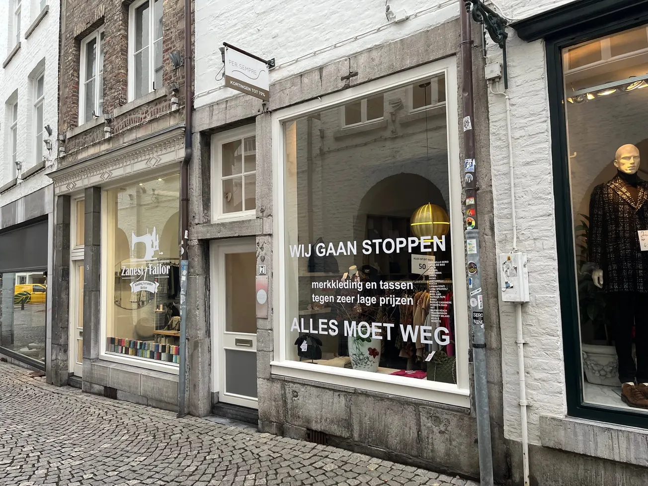 Opvallend veel leegstand in sommige straten