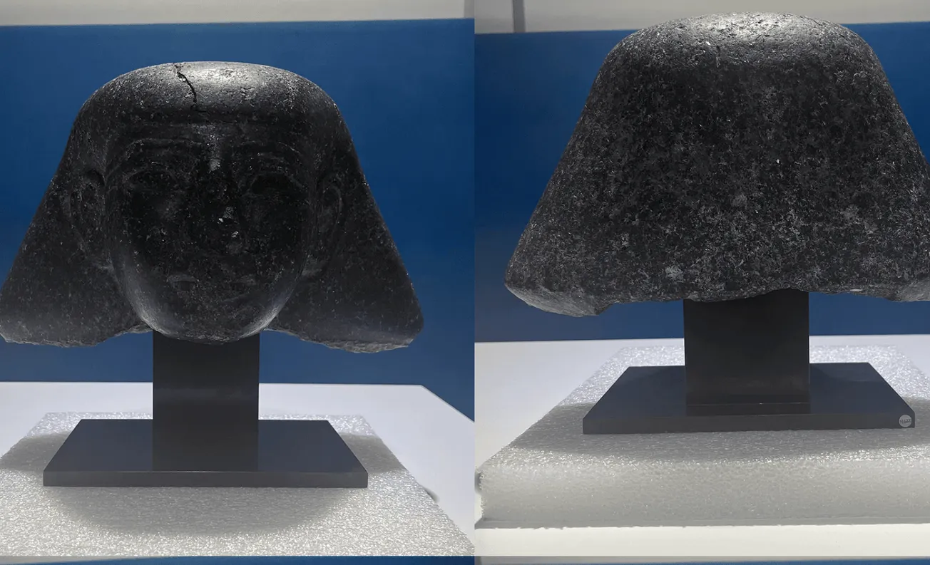 Geplunderd beeld via Tefaf terug naar Egypte