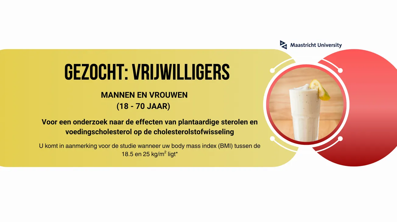 Doe mee aan sterolenonderzoek tegen vergoeding