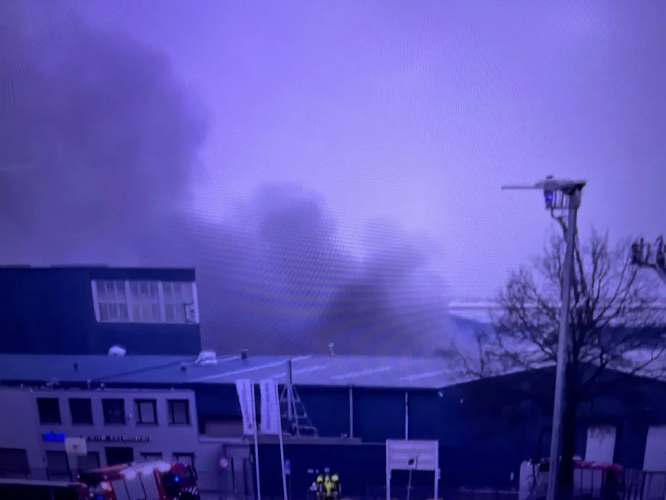 Grote brand Beatrixhaven bij PreZero