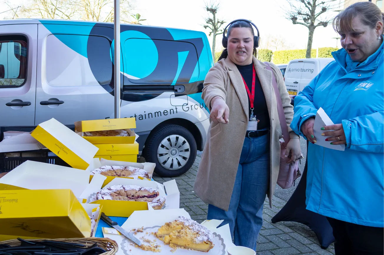 Vlaai-offensief FNV tegen H&M voor betere vertrekpremie