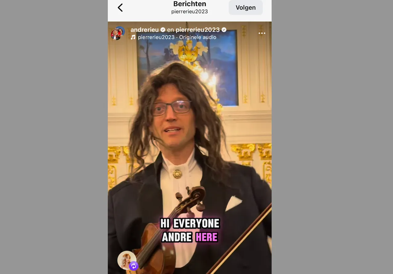 André Rieu: Facebook doe iets!