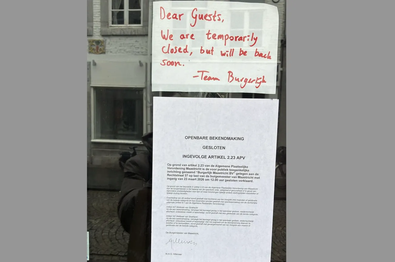 Gemeente sluit hamburgertent