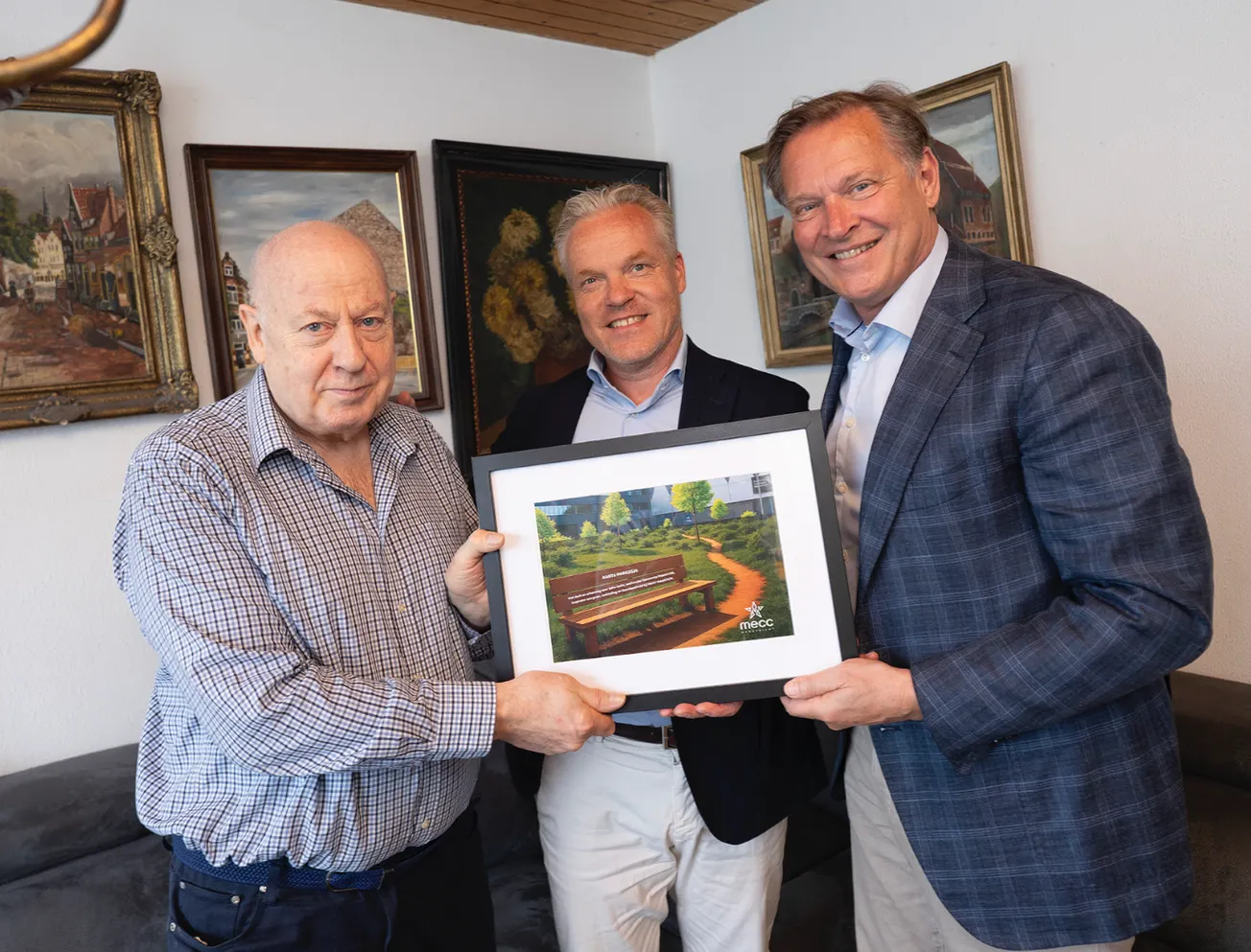 MECC eert wethouder met 'Aarts paradijs'