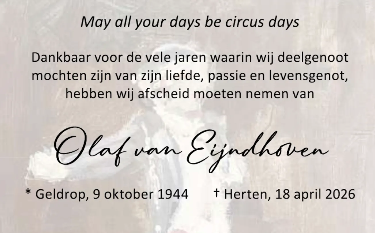 Oprichter Van Eijndhoven van Boels Zanders overleden