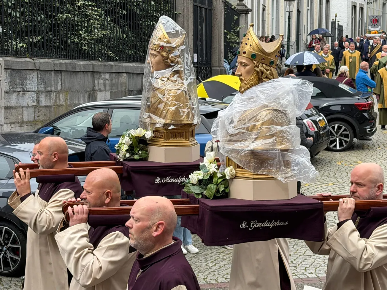Stadsprocessie in beeld