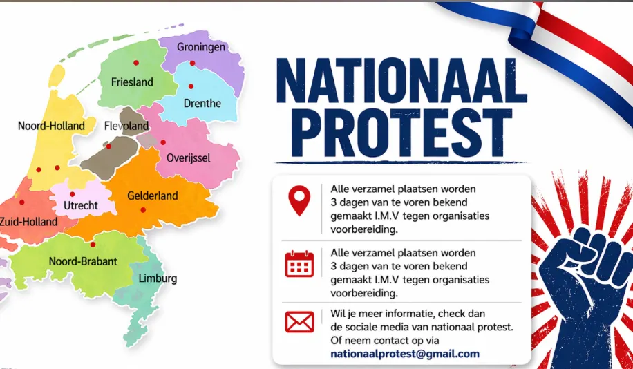 Nationaal Protest - "Stuur ze terug"- 16 mei naar Maastricht