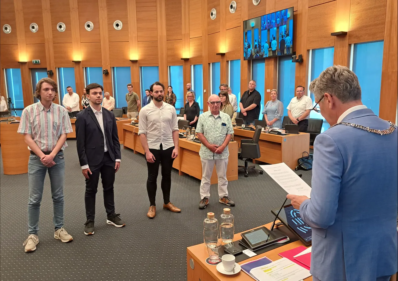 Weer vier mannen erbij in de Maastrichtse politiek