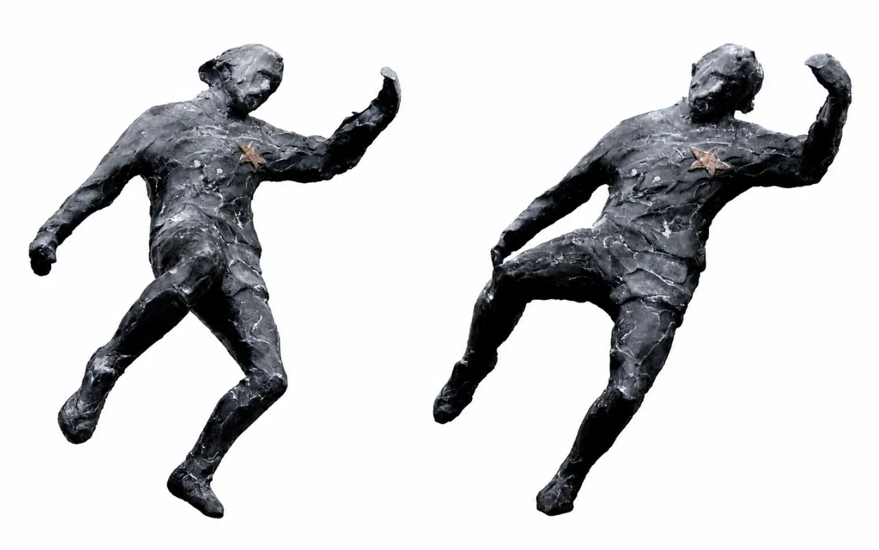 Bronzen Brokamp voor De Geusselt naar Engels voorbeeld