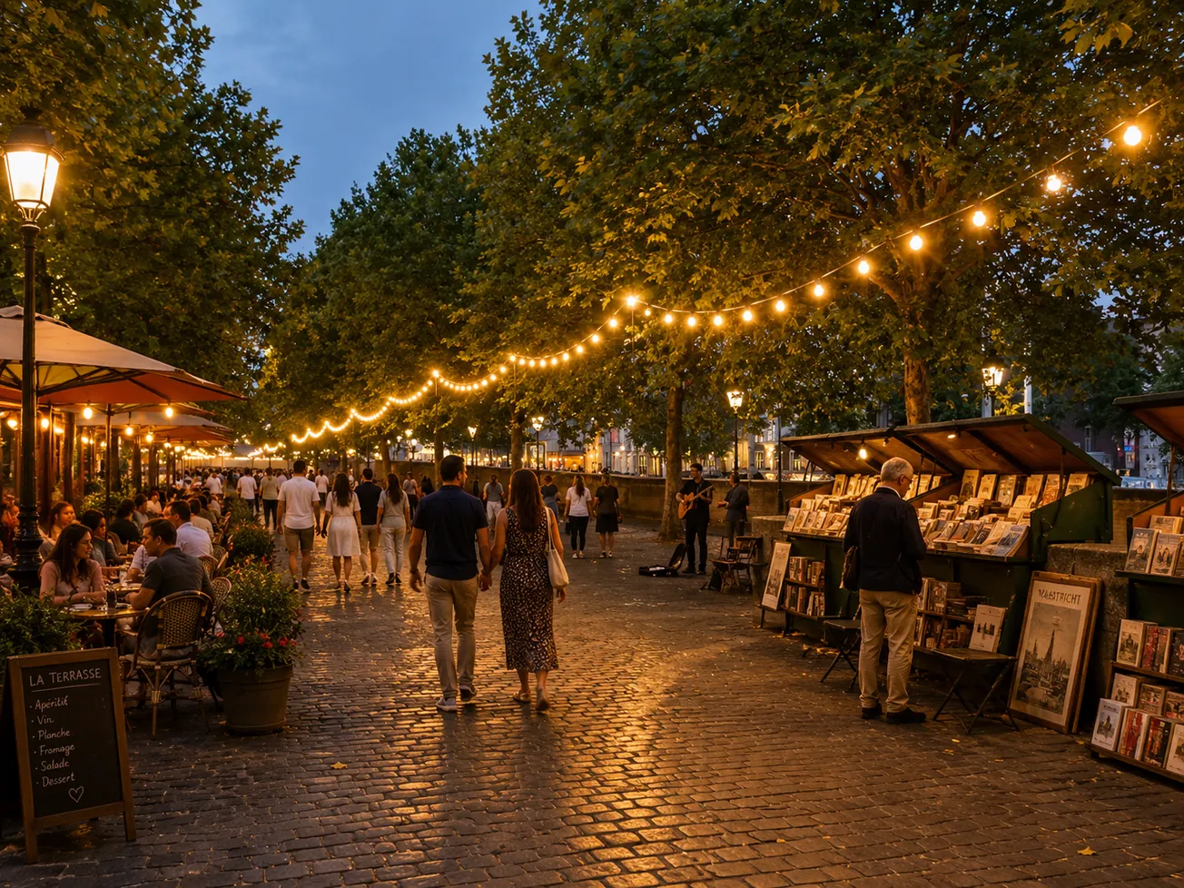 Drugsboten weg, sfeer terug