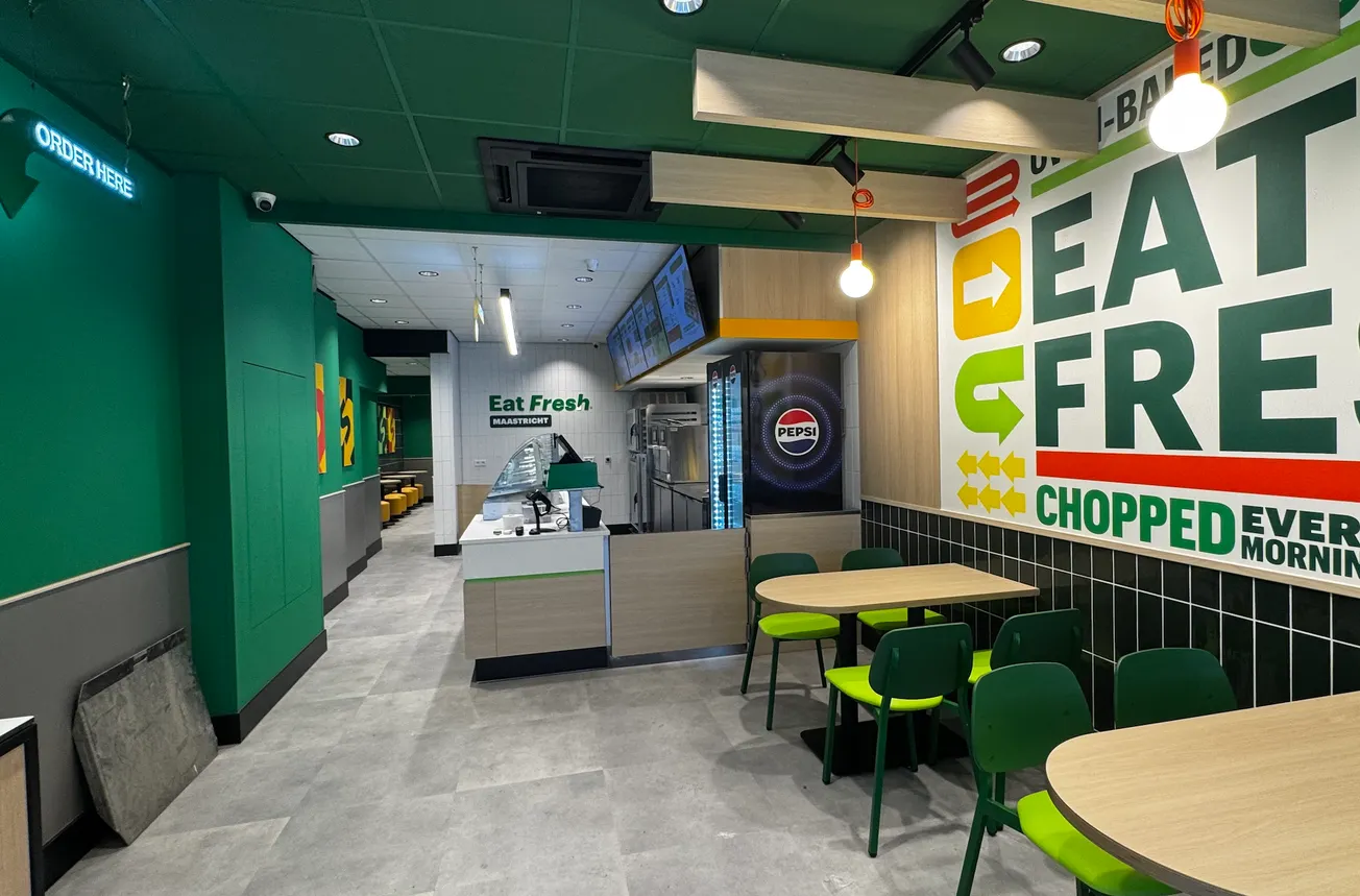Subway terug in Wyck