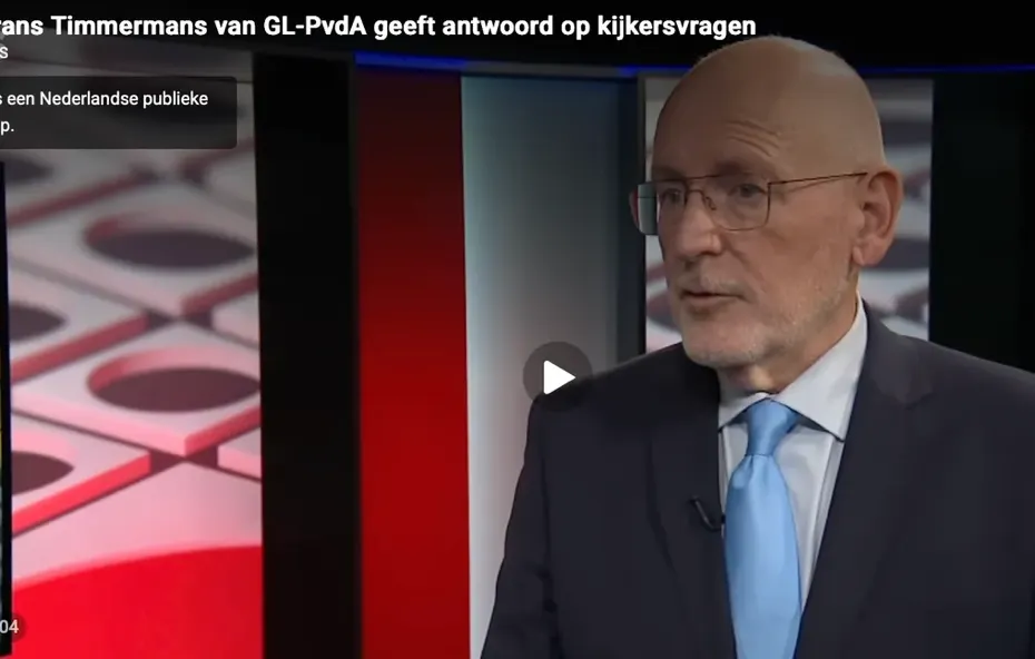 Aangifte tegen Frans Timmermans voor haatzaaien