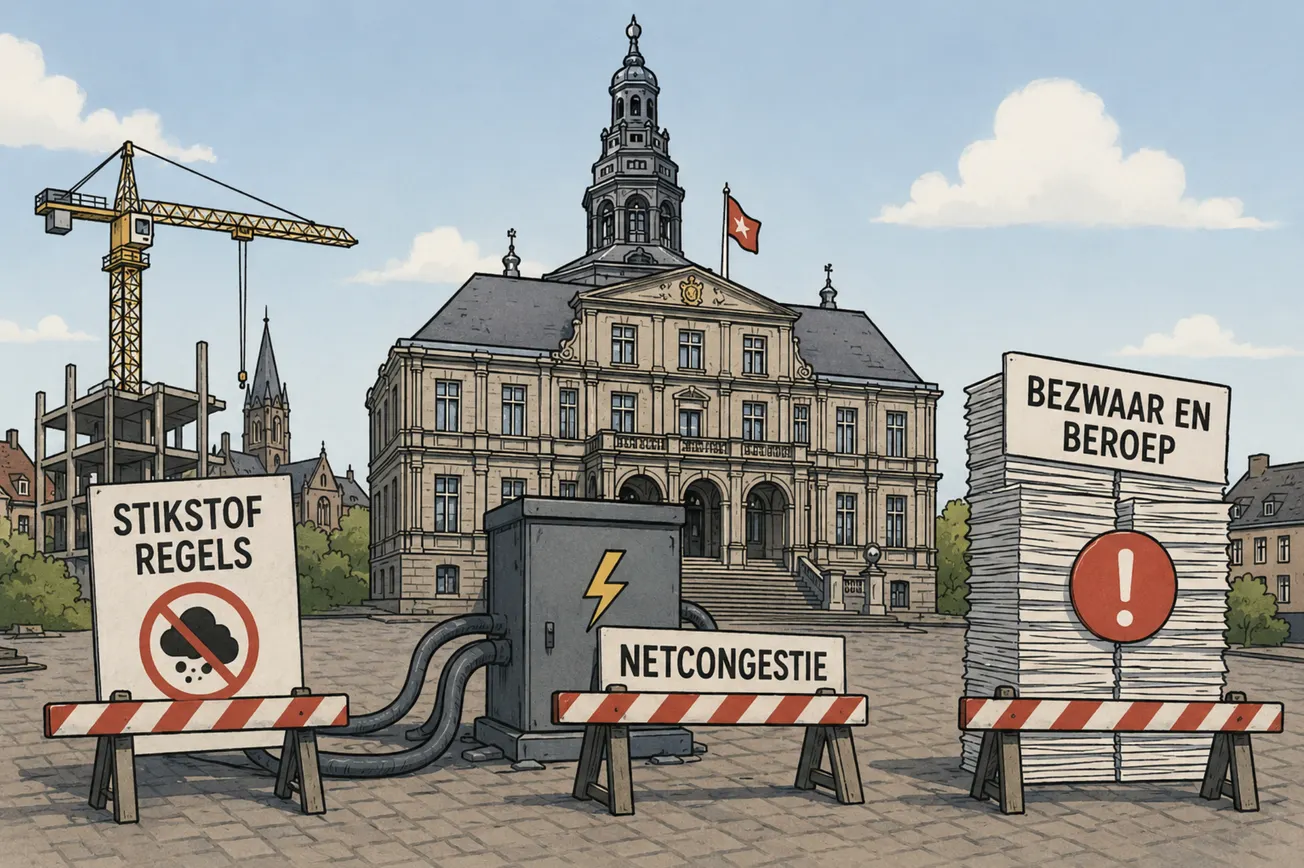 Stikstof, stroom en bezwaren:  stad krijgt geld weer niet op