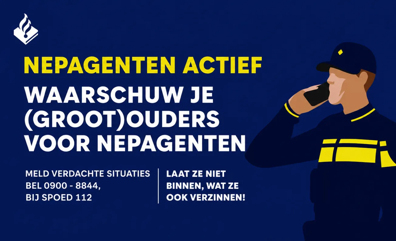 Politie waarschuwt voor nep-agenten