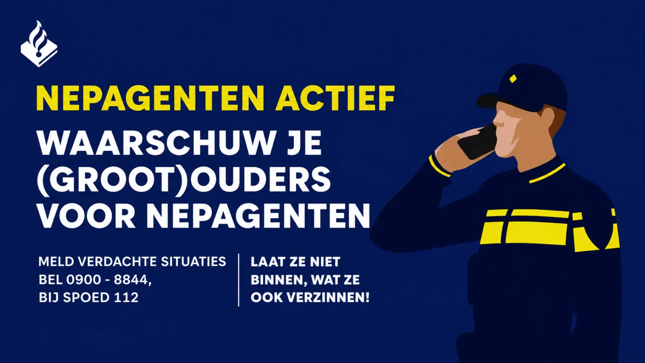 Politie waarschuwt voor nep-agenten