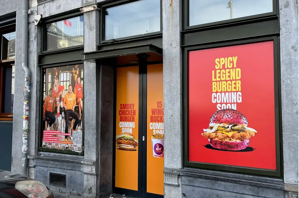 Stad koploper met 200 fastfood-restaurants