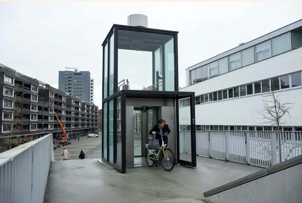 Te heet: Boven 27°C lift Hoeg Brögk buiten gebruik