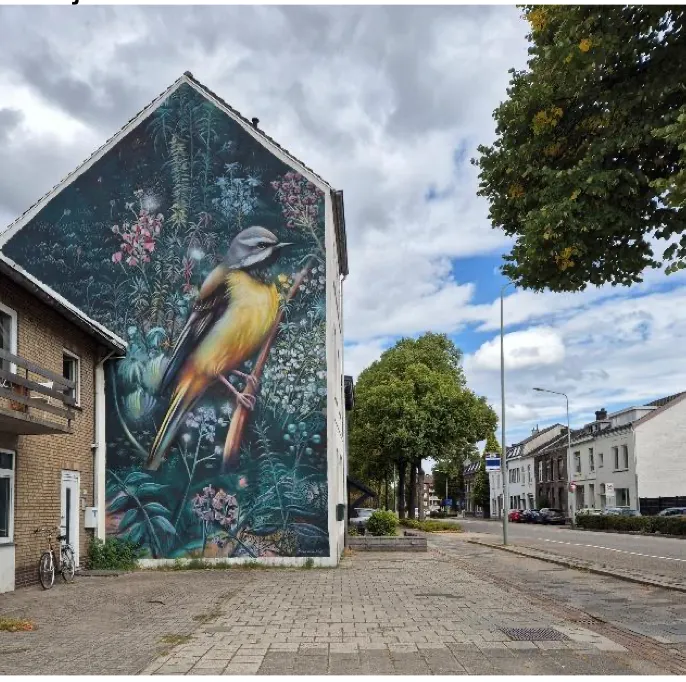 Comissies: pak niet steeds dezelfde murals-artiesten