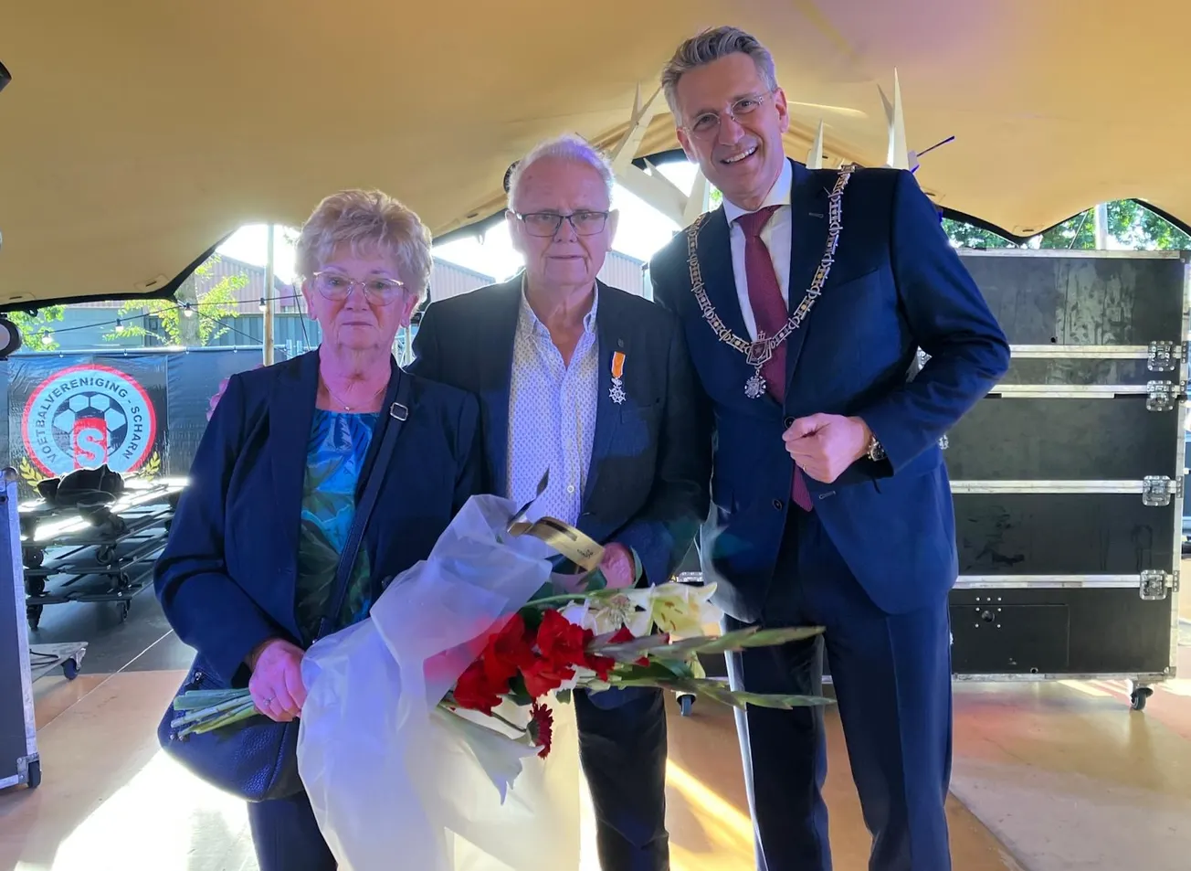 Jubileum Scharn: Hubert Steinbusch koninklijk onderscheiden
