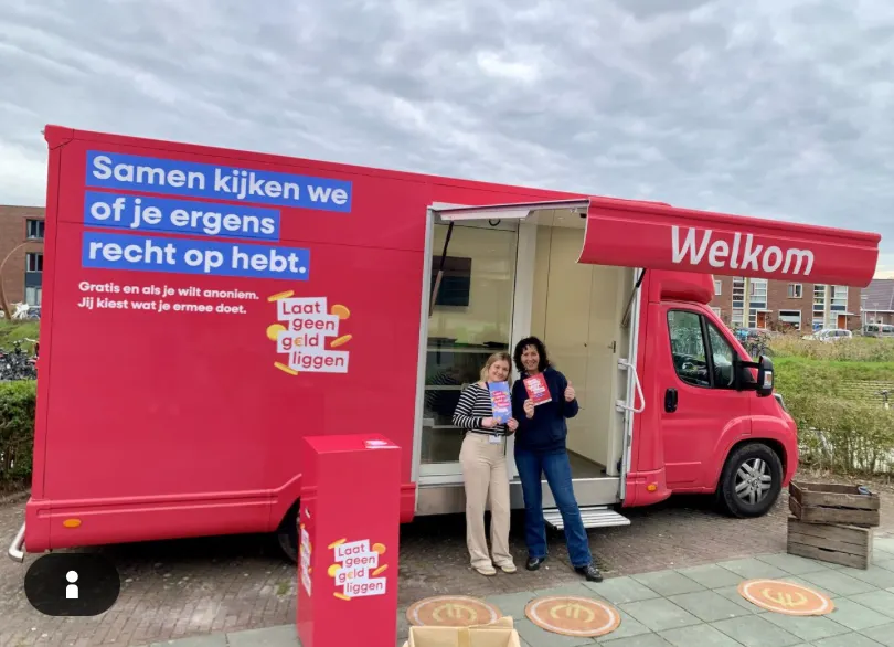‘Laat geen geld liggen’-camper naar Maastricht