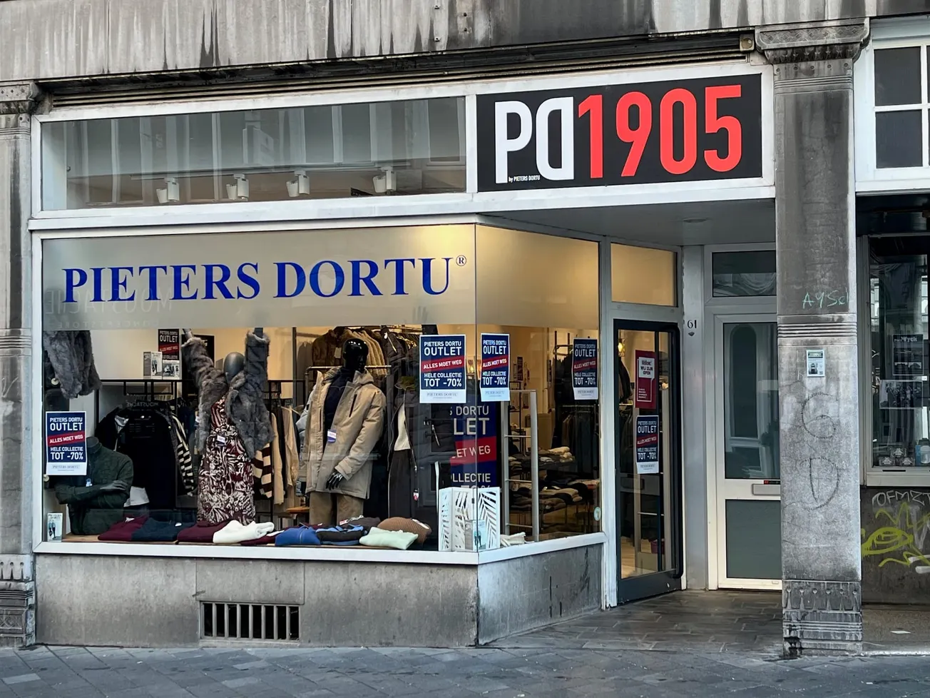 Modezaak Pieters Dortu in Wyck stopt