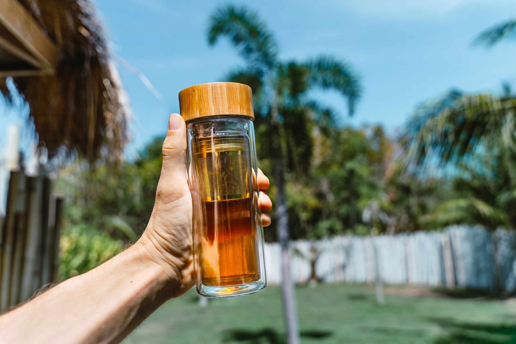 glass tumbler