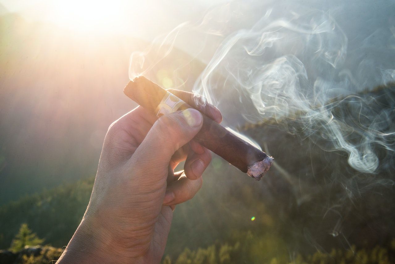 golf cigar holder