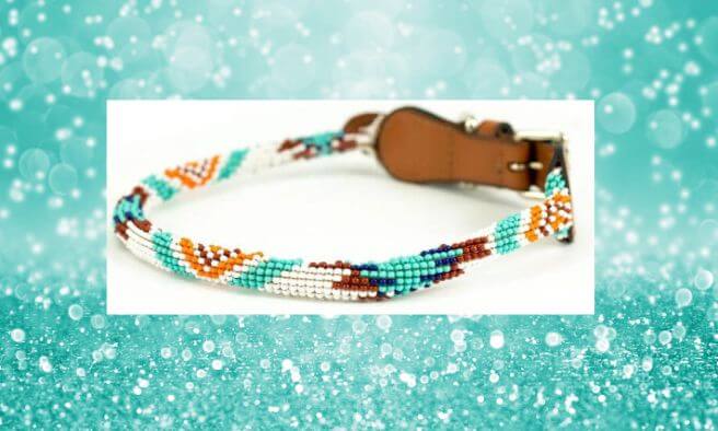 Beaded Dog Collar
