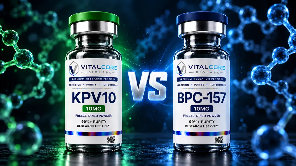 KPV vs BPC-157: What the Research Shows