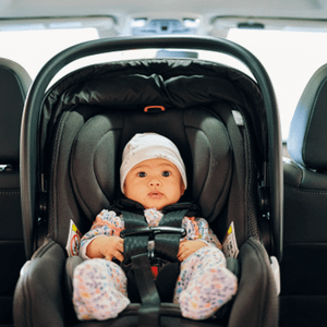 Baby Cruise In Comfort with an INFANT Car Seat Insert!