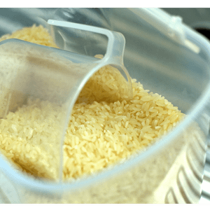 Rice, Rice Baby!  Rice Dispenser With A Push Of A Button!