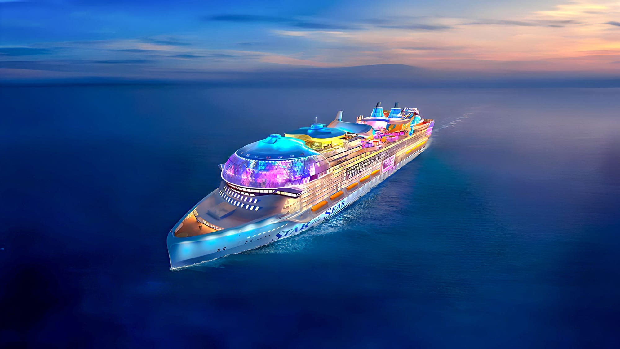 "Back To The Future" On The World's Largest Cruise Ship