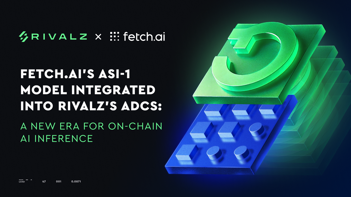Fetch.ai’s ASI-1 Model Integrated into Rivalz's ADCS: A New Era for On-Chain AI Inference