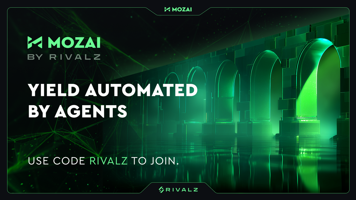 MOZAI is Live: Yield Automated  by Agents