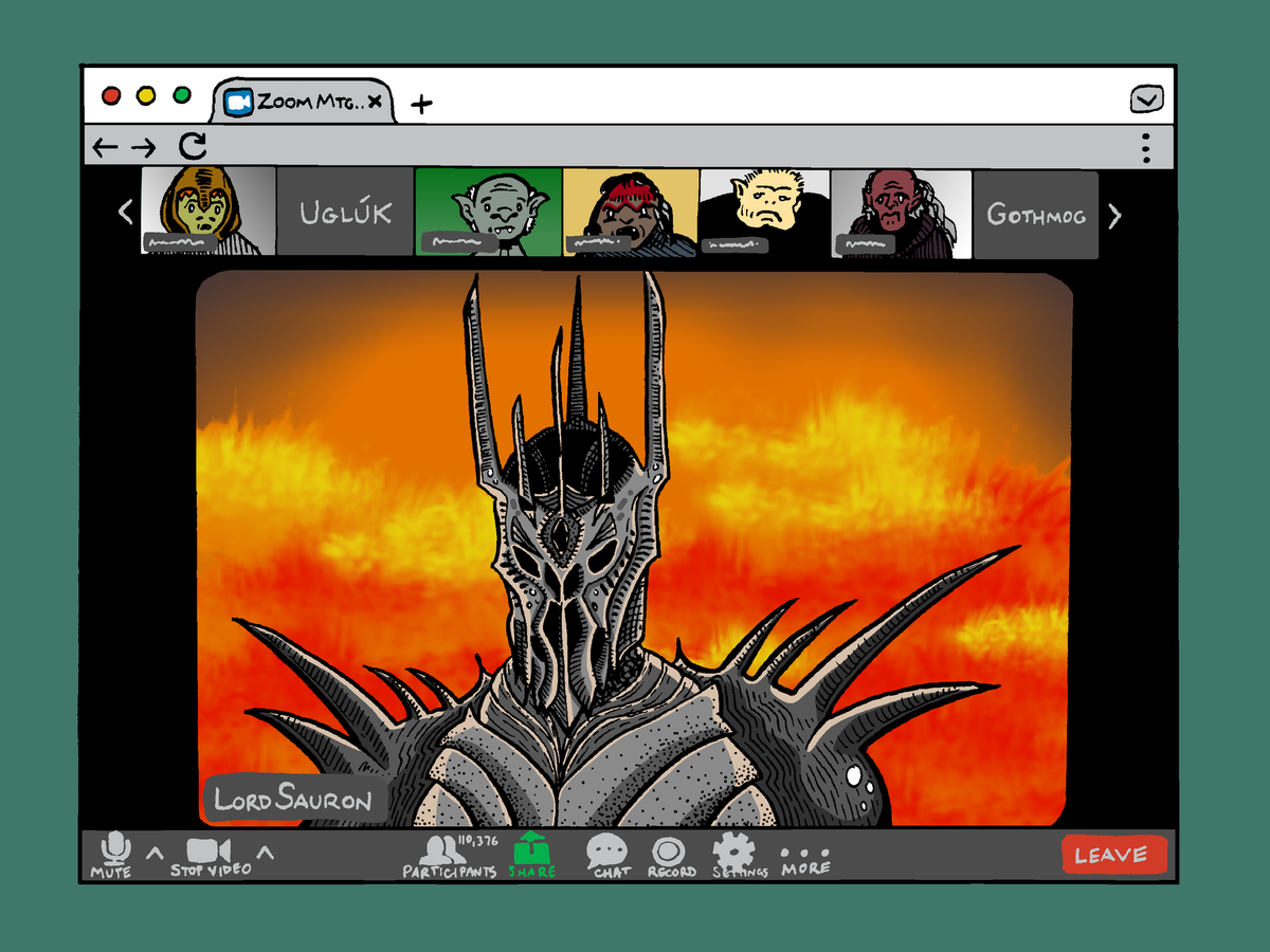 I, the Dark Lord Sauron, Must Regrettably Lay Off Twelve Percent of You Hardworking Orcs