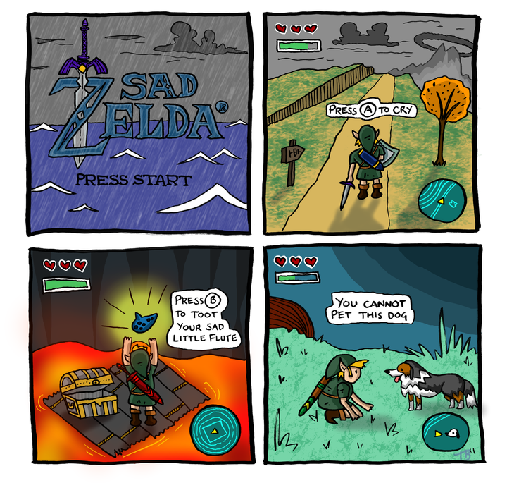 Sad Zelda