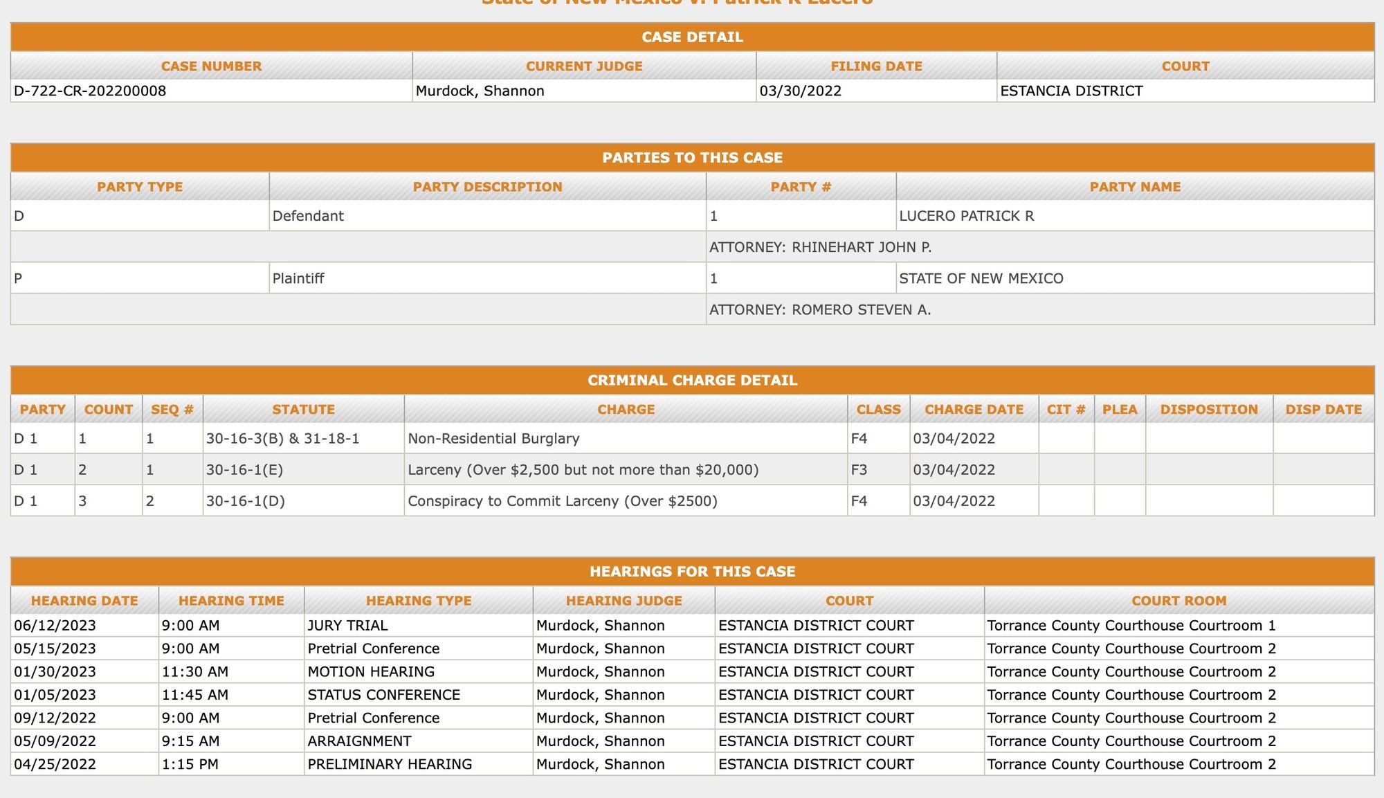 Alleged Gustin's Hardware Thief Arraigned